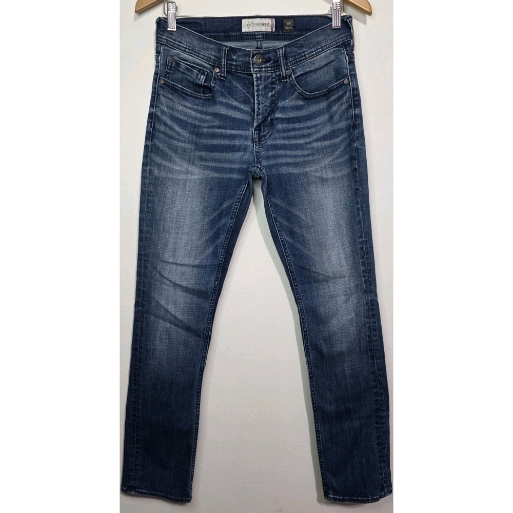Departwest Trouper‎ Jeans Men's 30x31 Slim Fit Med Wash Denim BKE EUC